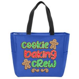 Cookie Baking Crew Christmas Holiday Bakers Gingerbread Gift Zip Tote Bag