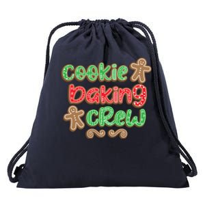 Cookie Baking Crew Christmas Holiday Bakers Gingerbread Gift Drawstring Bag