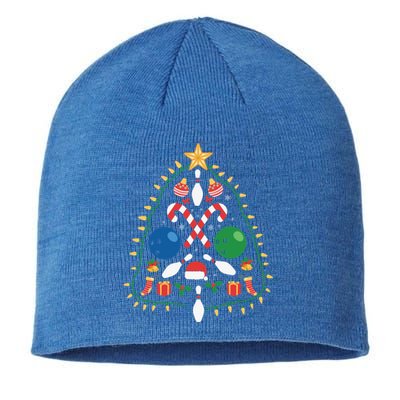 Cute Bowling Christmas Tree Lights Xmas Gift Gift Sustainable Beanie