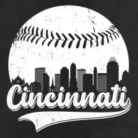 Cincinnati Baseball City Skyline 11oz C Handle Ceramic Mug