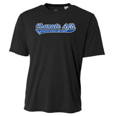 Chanute Base Chanute Afb Illinois Il Vintage Cooling Performance Crew T-Shirt