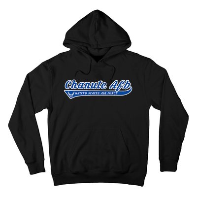 Chanute Base Chanute Afb Illinois Il Vintage Hoodie