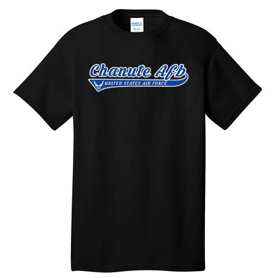 Chanute Base Chanute Afb Illinois Il Vintage Tall T-Shirt