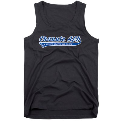 Chanute Base Chanute Afb Illinois Il Vintage Tank Top