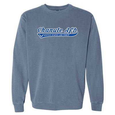 Chanute Base Chanute Afb Illinois Il Vintage Garment-Dyed Sweatshirt