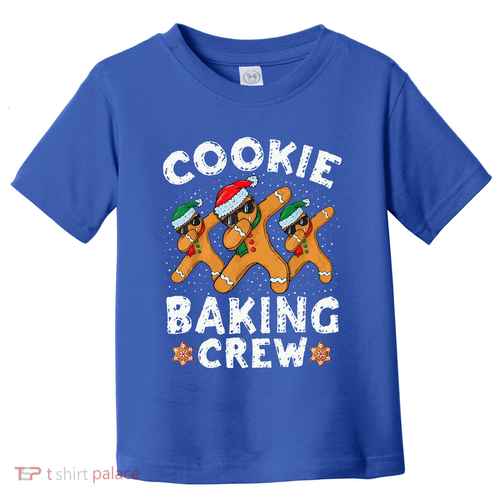 Cookie Baking Crew Gingerbread Christmas Costume pajamas  Toddler T-Shirt