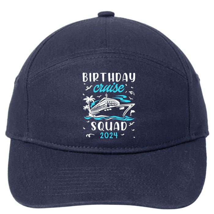 Cruise Bday 7-Panel Snapback Hat