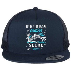 Cruise Bday Flat Bill Trucker Hat