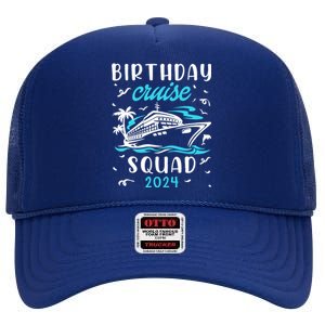 Cruise Bday High Crown Mesh Back Trucker Hat