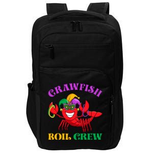 Crawfish Boil Crew Funny Mardi Gras Carnival New Orleans Cute Gift Impact Tech Backpack