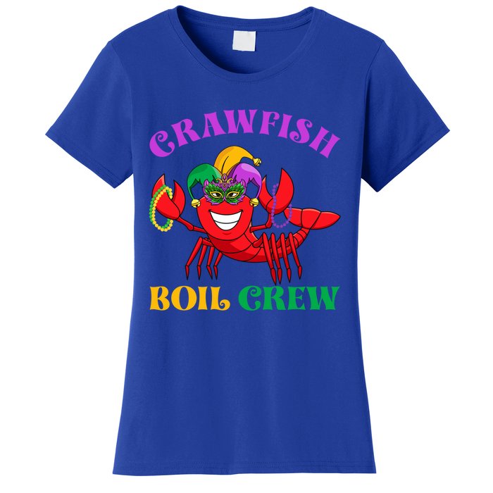 Crawfish Boil Crew Funny Mardi Gras Carnival New Orleans Cute Gift Women's T-Shirt