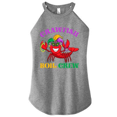 Crawfish Boil Crew Funny Mardi Gras Carnival New Orleans Cute Gift Women's Perfect Tri Rocker Tank