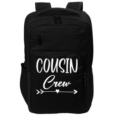 Cute Big Cousin Crew Cousin Crew Big Cousin Crew Gift Impact Tech Backpack