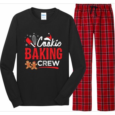 Cookie Baking Crew Family Christmas Holiday Cool Gift Long Sleeve Pajama Set