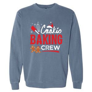 Cookie Baking Crew Family Christmas Holiday Cool Gift Garment-Dyed Sweatshirt