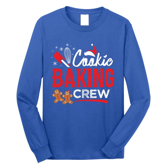 Cookie Baking Crew Family Christmas Holiday Cool Gift Long Sleeve Shirt