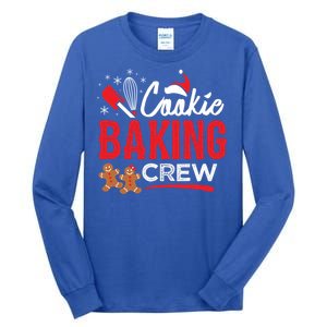 Cookie Baking Crew Family Christmas Holiday Cool Gift Tall Long Sleeve T-Shirt