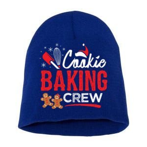 Cookie Baking Crew Family Christmas Holiday Cool Gift Short Acrylic Beanie