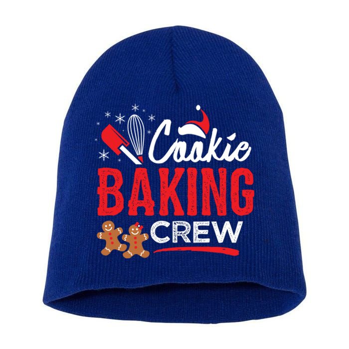 Cookie Baking Crew Family Christmas Holiday Cool Gift Short Acrylic Beanie