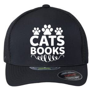 Cats Books Flexfit Unipanel Trucker Cap