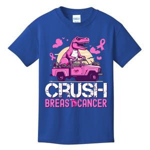 Crush Breast Cancer Awareness Monster Truck Kids T-Shirt