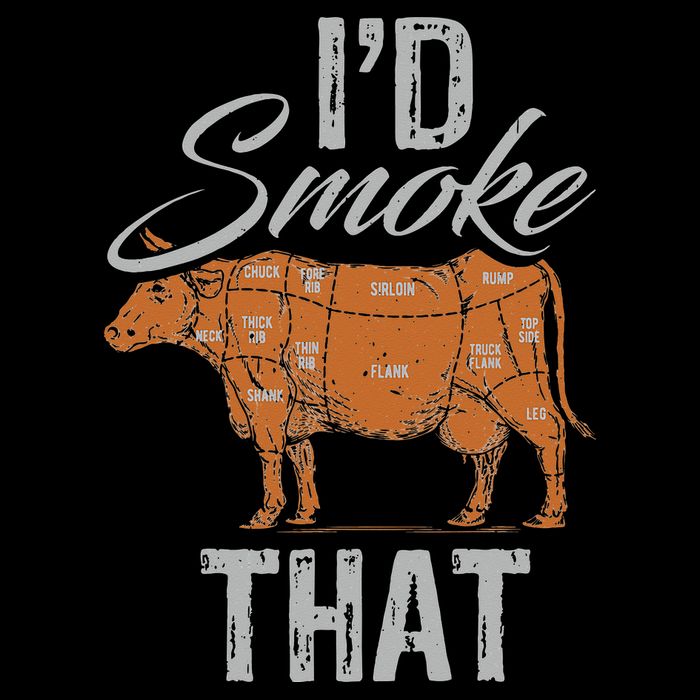 Chef Butcher Cook BBQ Cow Beef Funny Sayings Meat Lover Fan Cooling Performance Crew T-Shirt