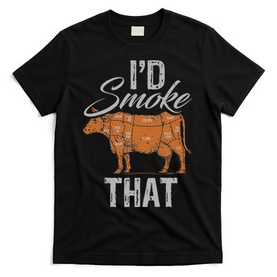 Chef Butcher Cook BBQ Cow Beef Funny Sayings Meat Lover Fan T-Shirt