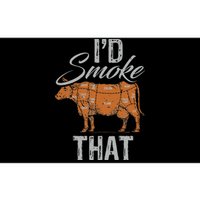 Chef Butcher Cook BBQ Cow Beef Funny Sayings Meat Lover Fan Bumper Sticker