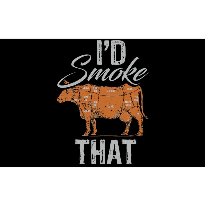 Chef Butcher Cook BBQ Cow Beef Funny Sayings Meat Lover Fan Bumper Sticker