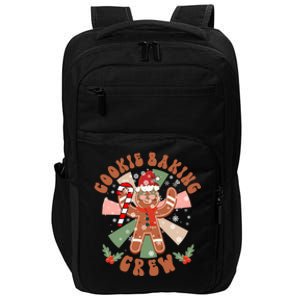 Cookie Baking Crew Groovy Retro Christmas Matching Family Gift Impact Tech Backpack