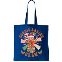 Cookie Baking Crew Groovy Retro Christmas Matching Family Gift Tote Bag