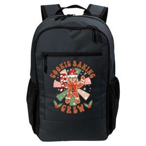 Cookie Baking Crew Groovy Retro Christmas Matching Family Gift Daily Commute Backpack