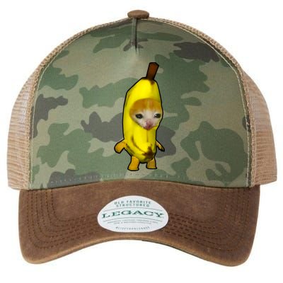 Cute Banana Cat Happy Bananacat Meme Kitty Cat Lovers Meme Legacy Tie Dye Trucker Hat