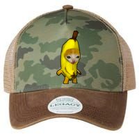 Cute Banana Cat Happy Bananacat Meme Kitty Cat Lovers Meme Legacy Tie Dye Trucker Hat