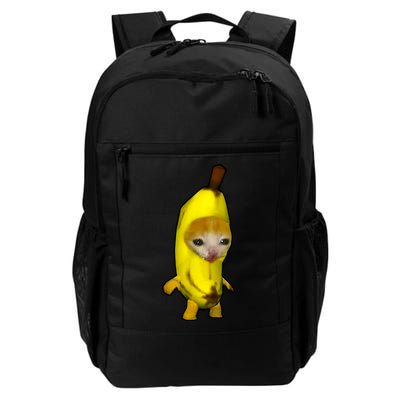 Cute Banana Cat Happy Bananacat Meme Kitty Cat Lovers Meme Backpack