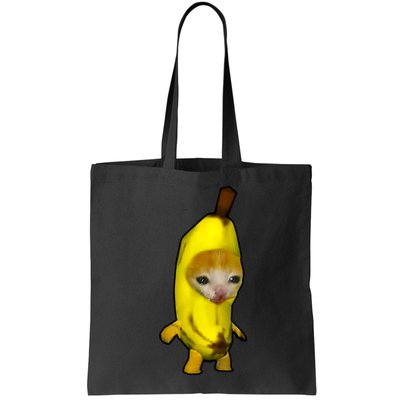 Cute Banana Cat Happy Bananacat Meme Kitty Cat Lovers Meme Bag