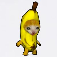 Cute Banana Cat Happy Bananacat Meme Kitty Cat Lovers Meme Cool Comfort Performance Bucket Hat