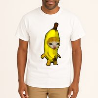 Cute Banana Cat Happy Bananacat Meme Kitty Cat Lovers Meme Tall T-Shirt