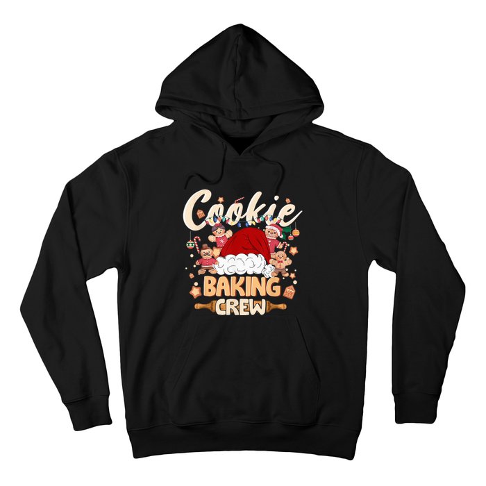 Cookie Baking Crew Shirt Christmas Santa Gingerbread Xmas Hoodie