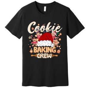 Cookie Baking Crew Shirt Christmas Santa Gingerbread Xmas Premium T-Shirt