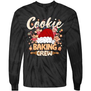 Cookie Baking Crew Shirt Christmas Santa Gingerbread Xmas Tie-Dye Long Sleeve Shirt