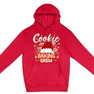 Cookie Baking Crew Shirt Christmas Santa Gingerbread Xmas Premium Pullover Hoodie