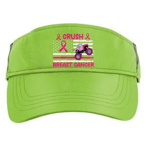 Crush Breast Cancer Awareness Monster Pin.K Monster Truck Adult Drive Performance Visor