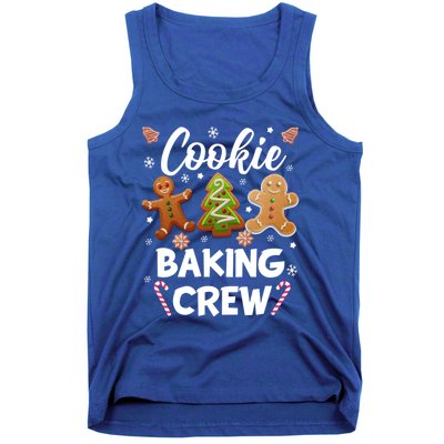 Cookie Baking Crew Happy Christmas Gift Tank Top