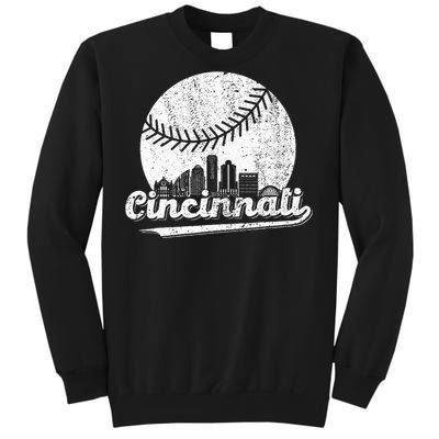 Cincinnati Baseball Classic Retro Vintage Sweatshirt