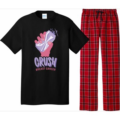 Crush Breast Cancer Can Pajama Set