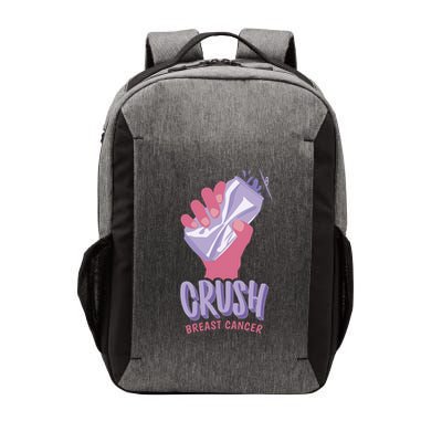 Crush Breast Cancer Can Vector Backpack