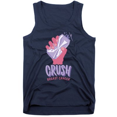 Crush Breast Cancer Can Tank Top