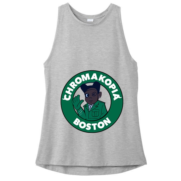 C.H.R.O.M.A.K.O.P.I.A Boston Ladies PosiCharge Tri-Blend Wicking Tank