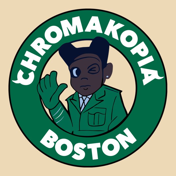 C.H.R.O.M.A.K.O.P.I.A Boston Drawstring Bag